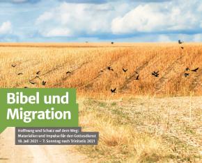 Cover Materialheft "Bibel und Migration"