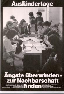 1982: Plakat "Ausländertage"