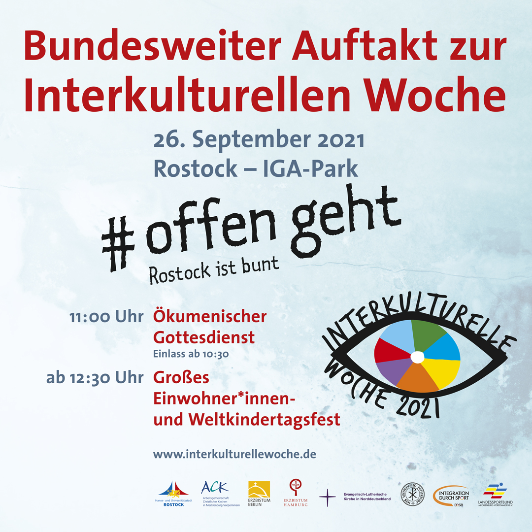 Plakat Bundesweiter IKW-Auftakt in Rostock