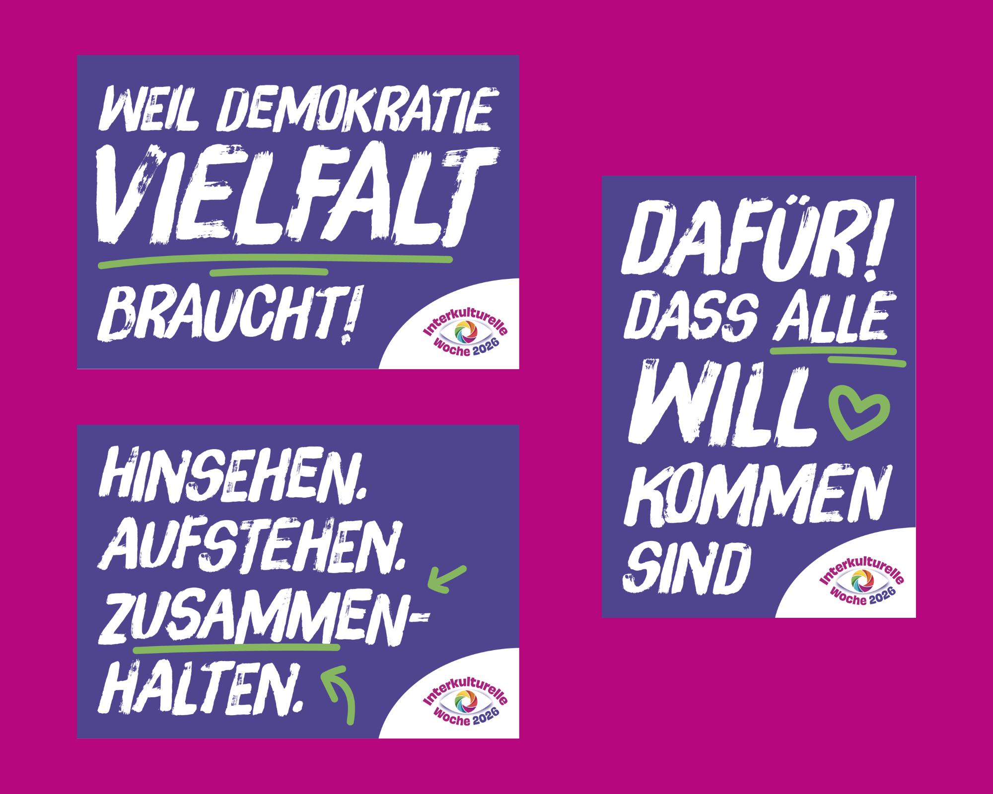 Motivserie mit Slogans passend zur IKW