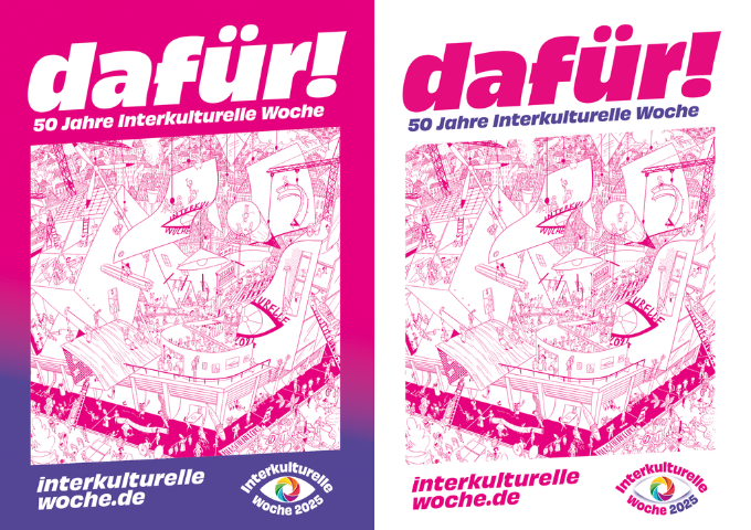 IKW-Aktionsplakate "dafür"