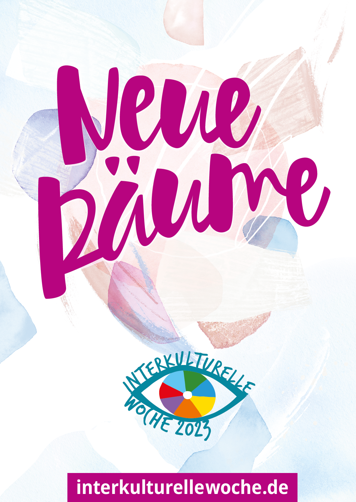 Plakat/Postkarte "Neue Räume"