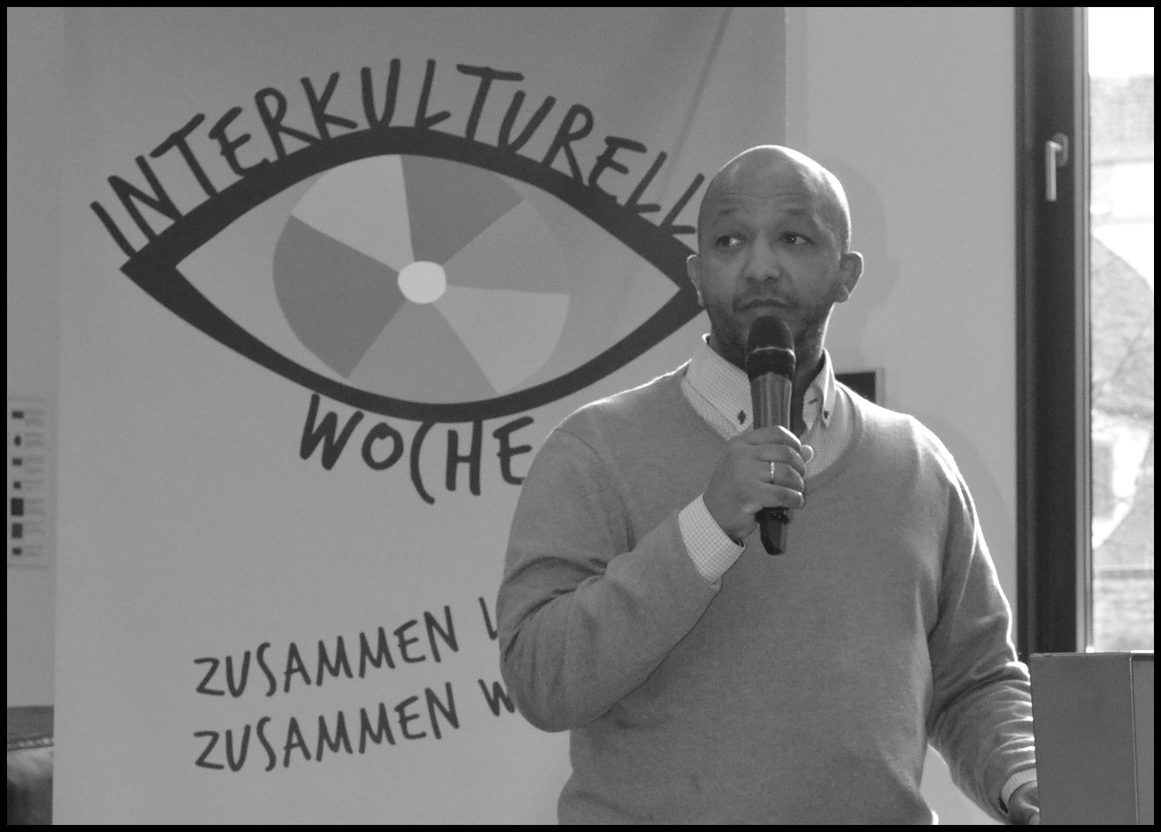 Sami Omar bei der Vorbereitungstagung zur IKW 2020 in Erfurt. Foto: ÖVA