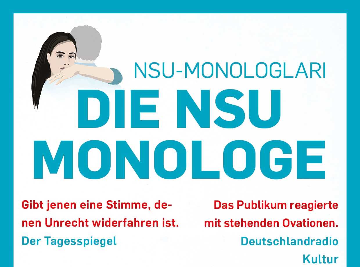 Plakat "Die NSU Monologe"