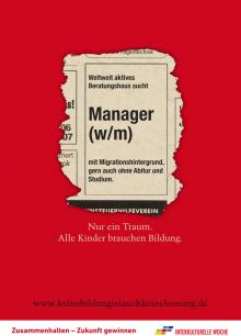 IKW 2011: Postkarte "Manager"