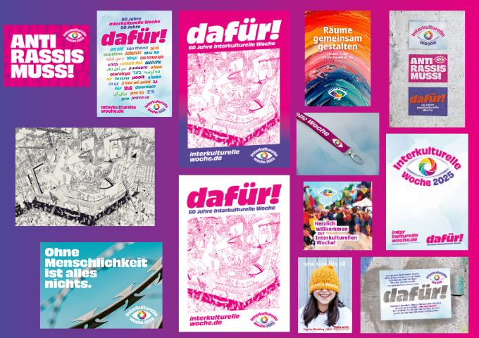 Collage Materialien IKW 2025 Eine Collage aller Materialien der IKW 2025.