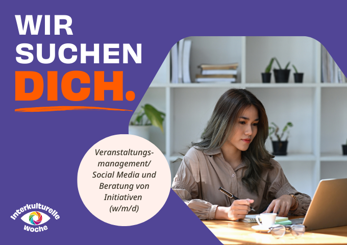 Stelle Sachbearbeitung ÖVA Grafik mit Hinweis auf die Stellenanzeige