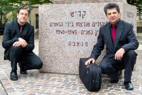 Die Musiker Paul Kayser und Semjon Kalinowsky 